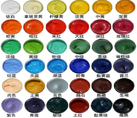 沿河墙绘颜色的选择有讲究。